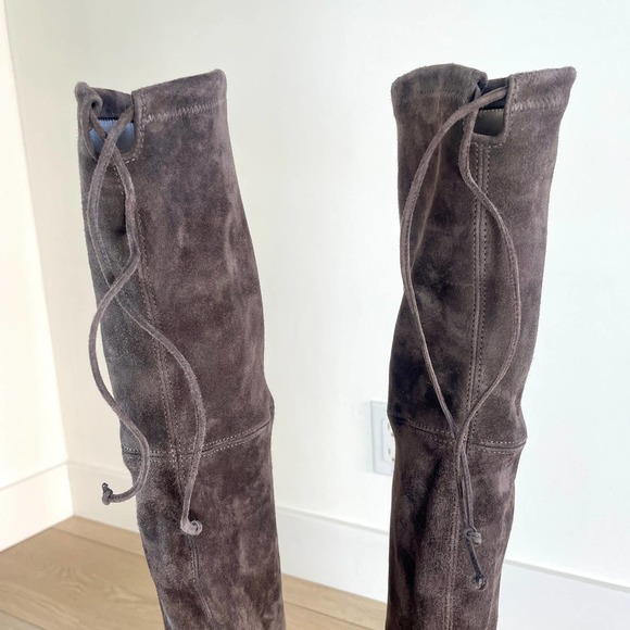 STUART WEITZMAN Highland OTK Suede Boots 6.5 - Picture 8 of 14